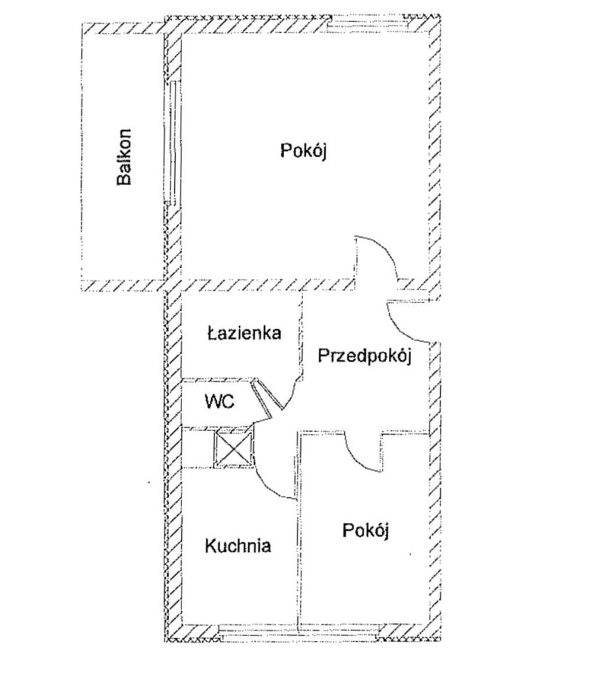 Mieszkanie 2-pokojowe Szczecin Gumieńce, ul. Konstantego Maciejewicza. Zdjęcie 14