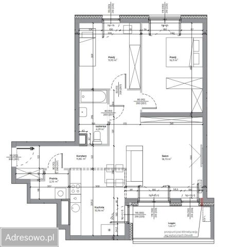 Mieszkanie 3-pokojowe Wrocław Żerniki. Zdjęcie 1