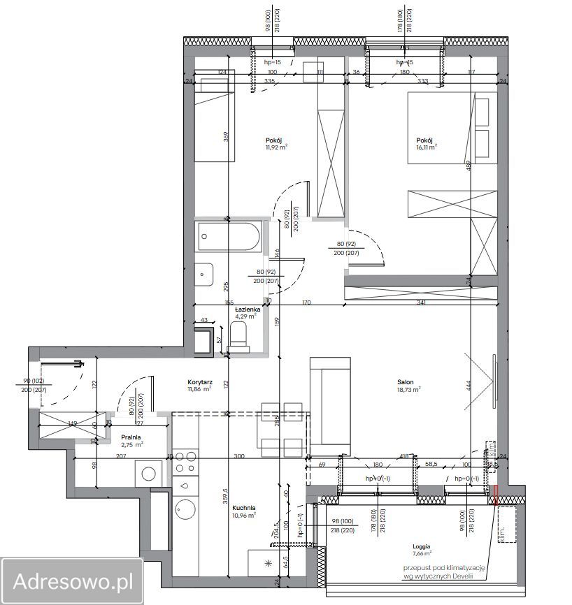 Mieszkanie 3-pokojowe Wrocław Żerniki. Zdjęcie 1