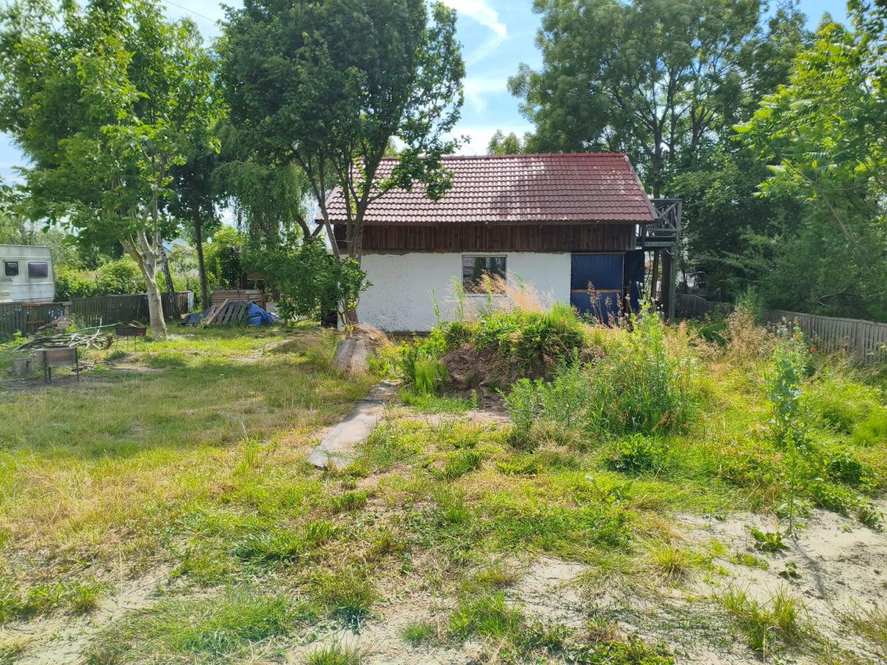 Działka rekreacyjna Gdańsk Olszynka, ul. Wąskotorowa