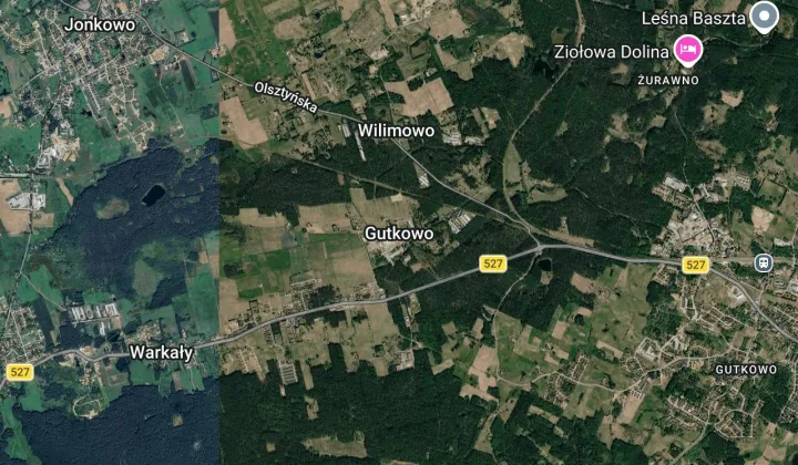 Działka budowlana Gutkowo