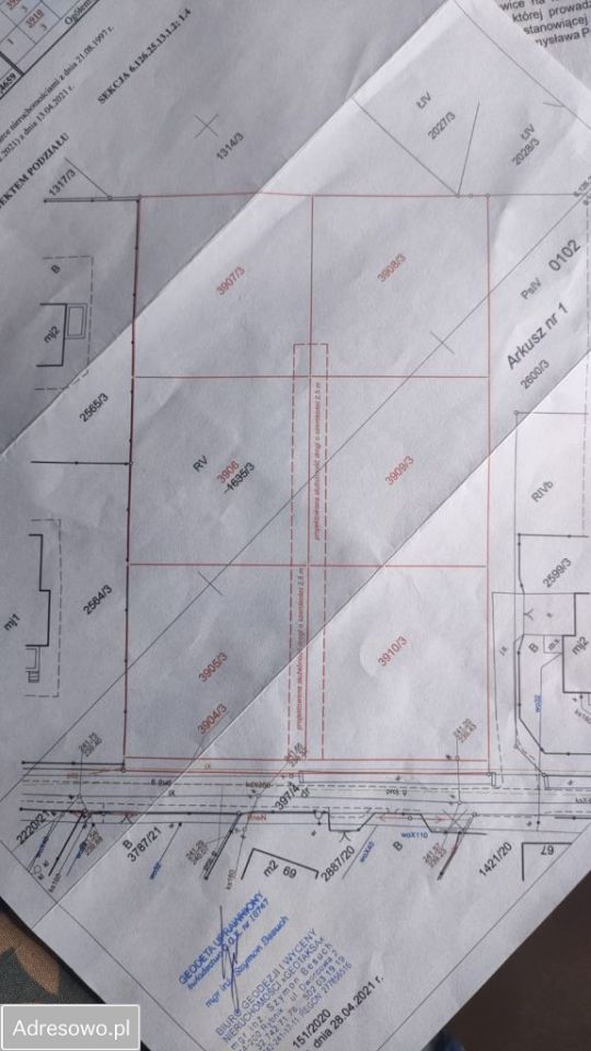 Działka budowlana Rybnik Zebrzydowice, ul. Krzywa. Zdjęcie 1