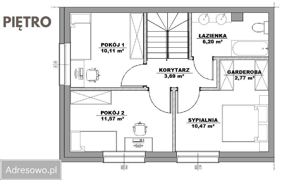 bliźniak, 4 pokoje Bydgoszcz Fordon, ul. Wojciecha Staszewskiego. Zdjęcie 4