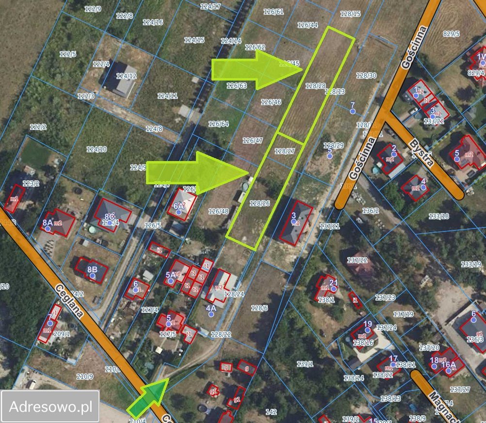 Działka budowlana Słupno, ul. Ceglana. Zdjęcie 3