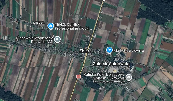 Działka leśna Zbiersk