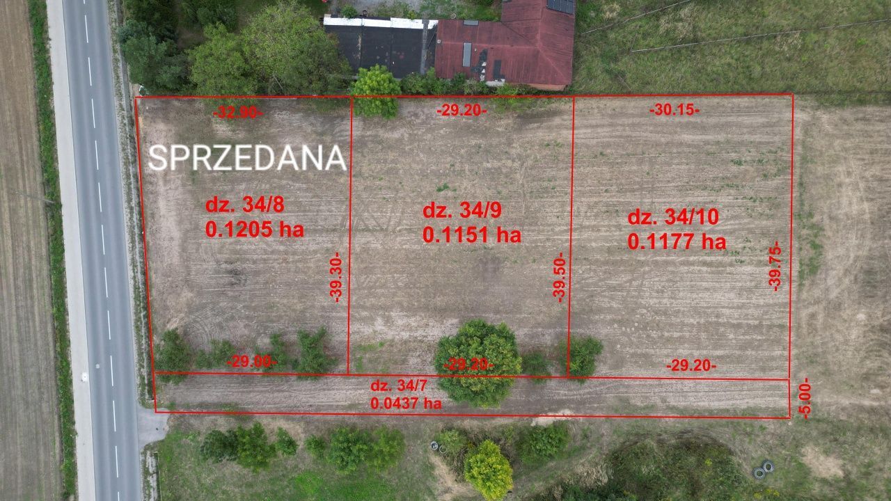 Działka budowlana Piaski. Zdjęcie 8