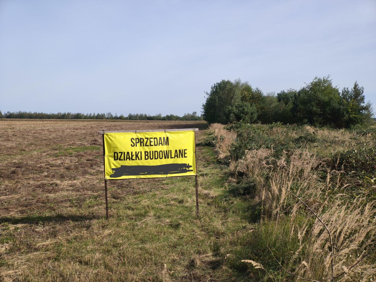 Działka budowlana Krynka. Zdjęcie 1