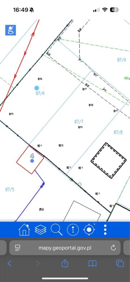 Działka budowlana Rembelszczyzna, ul. Strużańska. Zdjęcie 2