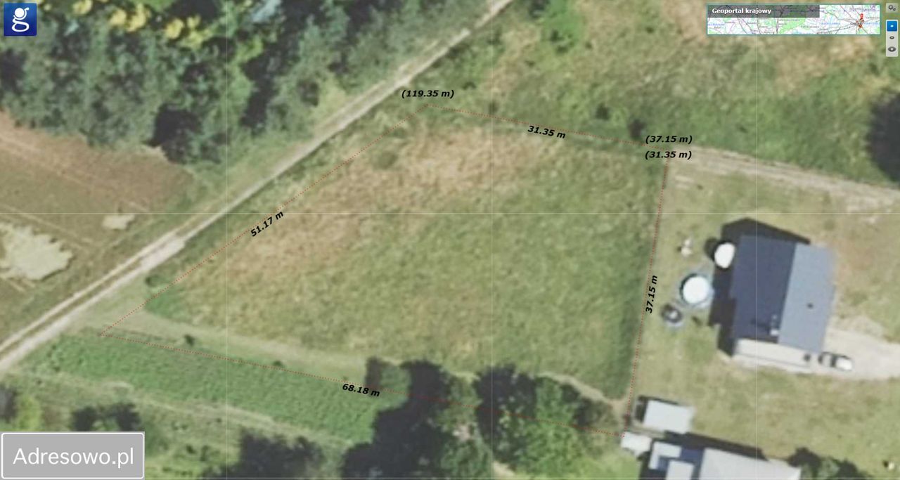 Działka budowlana Skołoszów, ul. Pruchnicka. Zdjęcie 4