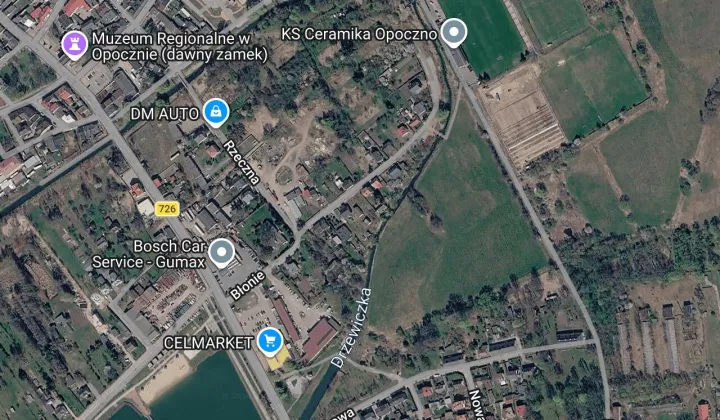 Działka budowlana Opoczno Garbarnia, ul. Błonie
