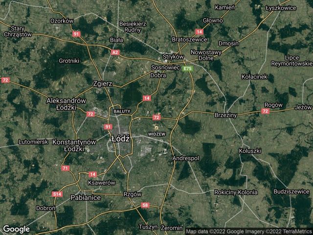Działka rolno-budowlana Łódź Widzew, ul. Brzezińska. Zdjęcie 1