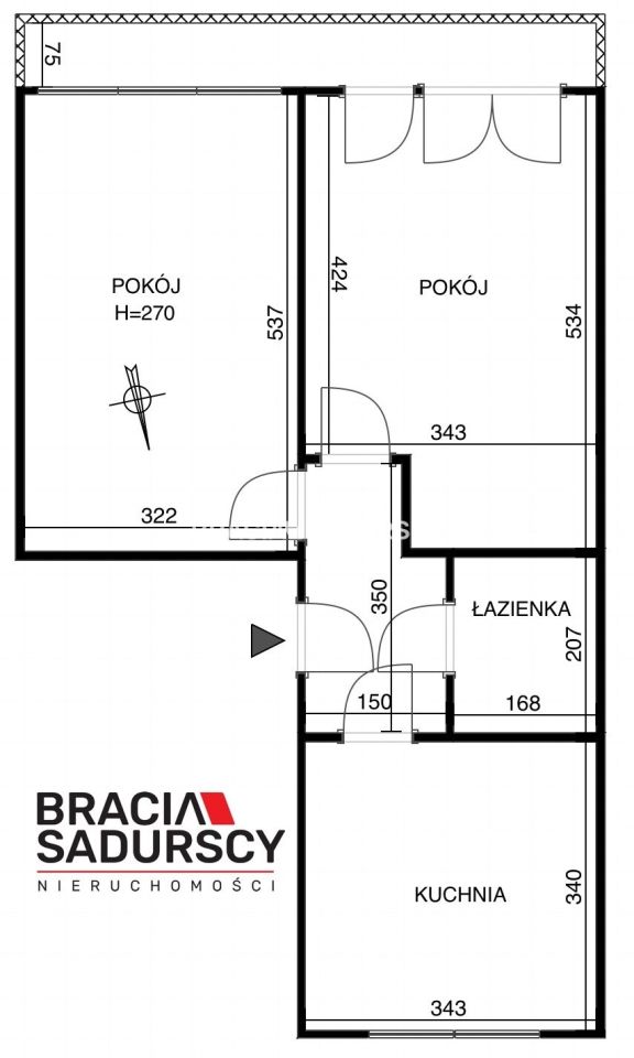 Mieszkanie 2-pokojowe Kraków Stare Miasto, ul. Szlak. Zdjęcie 3