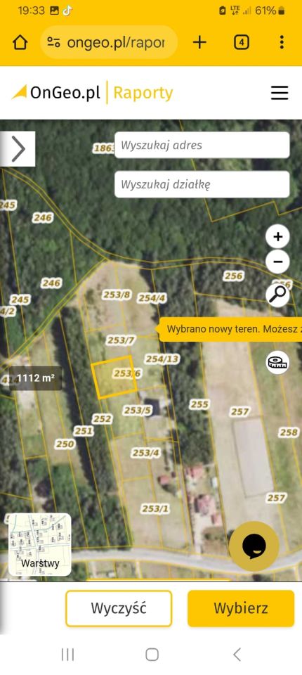 Działka budowlana Żdżary. Zdjęcie 5