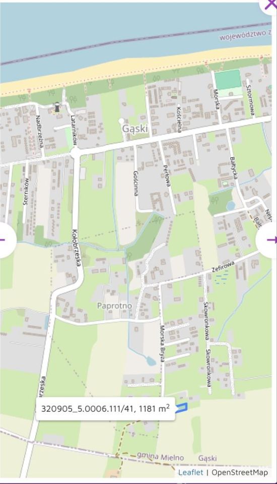 Działka budowlana Gąski, ul. Morska Bryza. Zdjęcie 3