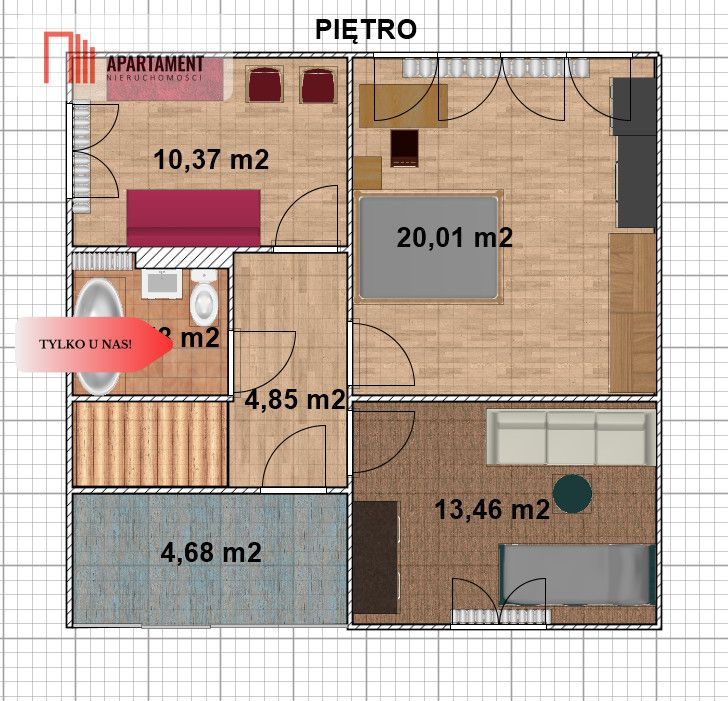 bliźniak, 4 pokoje Czarne, ul. Cmentarna. Zdjęcie 23