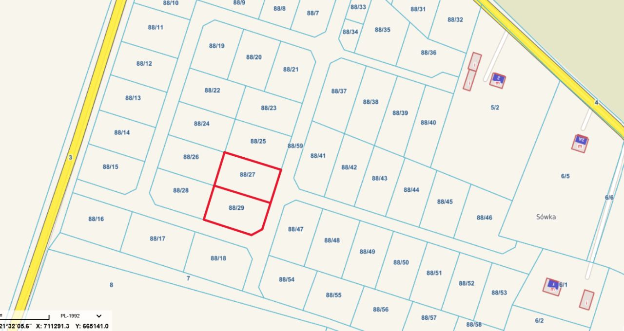 Działka budowlana Wysoka Góra Sówka. Zdjęcie 8