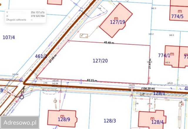 Działka budowlana Pęgów, ul. Gajowa. Zdjęcie 1