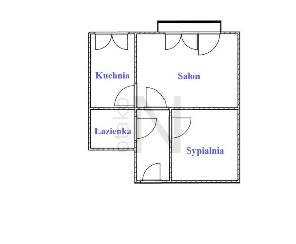 Mieszkanie 2-pokojowe Częstochowa Centrum. Zdjęcie 6
