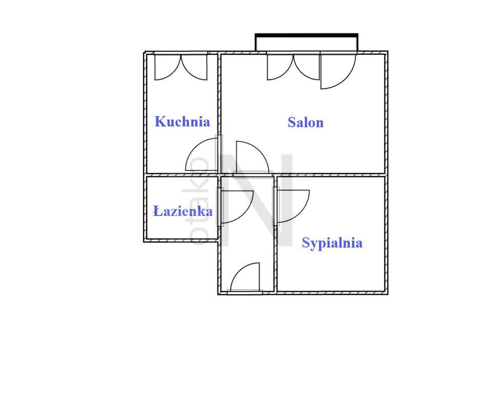 Mieszkanie 2-pokojowe Częstochowa Centrum. Zdjęcie 6