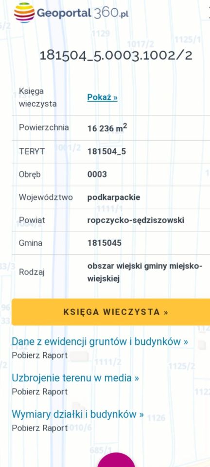 Działka budowlana Sędziszów Małopolski. Zdjęcie 2
