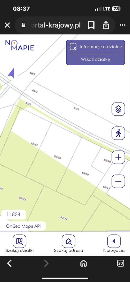 Działka budowlana Krążkowo