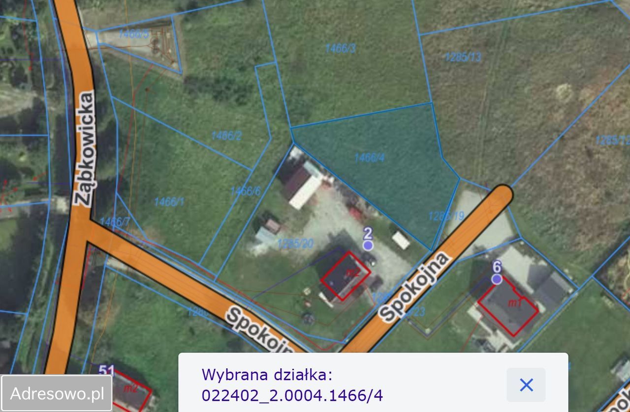 Działka budowlana Ciepłowody, ul. Spokojna. Zdjęcie 1