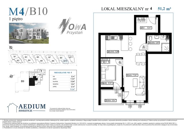 Mieszkanie 2-pokojowe Rumia Biała Rzeka, ul. Owsiana. Zdjęcie 1