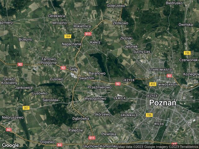 Działka inwestycyjna Baranowo, ul. Szamotulska. Zdjęcie 1