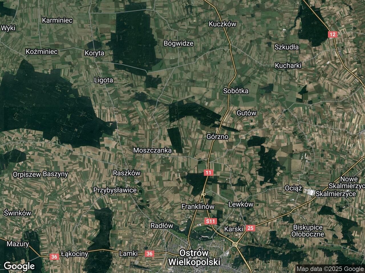 Działka rolna Biniew