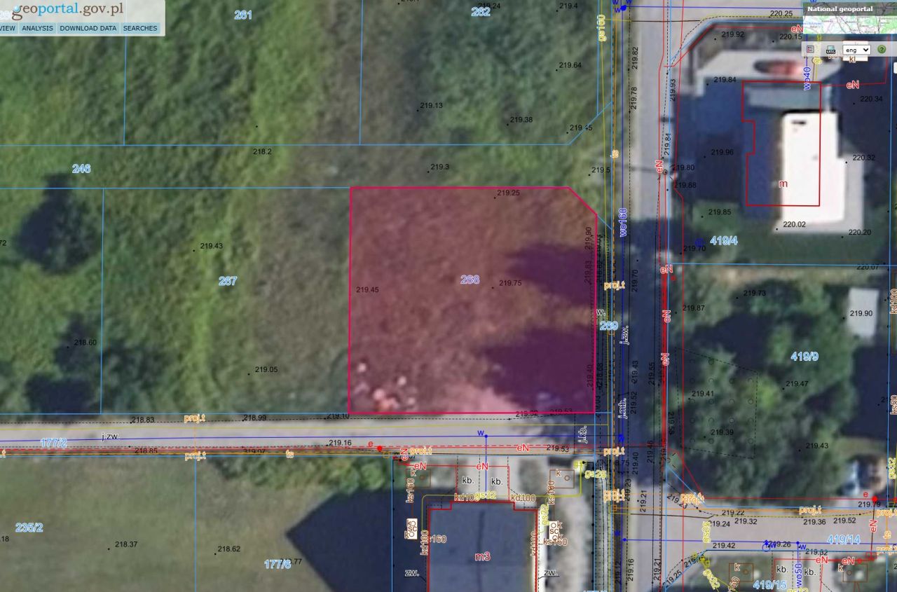 Działka budowlana Kraków Dębniki, ul. Księdza Franciszka Trockiego. Zdjęcie 2