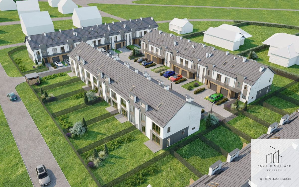 dom szeregowy, 4 pokoje Kąty Wrocławskie, ul. Imbirowa. Zdjęcie 2