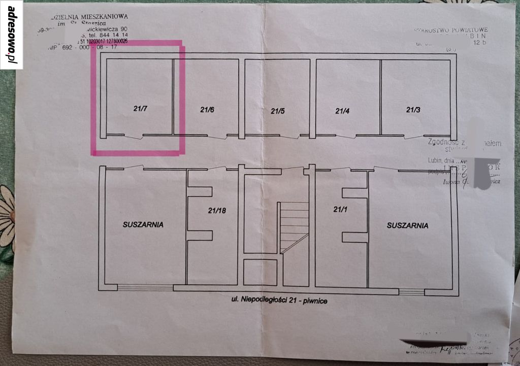 Mieszkanie 2-pokojowe Lubin Centrum, al. Niepodległości. Zdjęcie 15