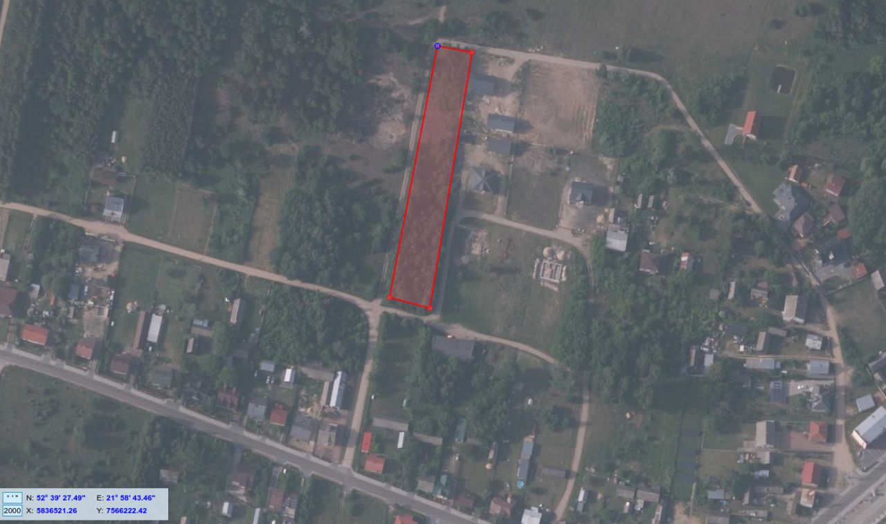 Działka budowlana Prostyń. Zdjęcie 2