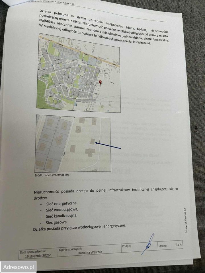 Działka budowlana Zduny, ul. Drobna. Zdjęcie 12