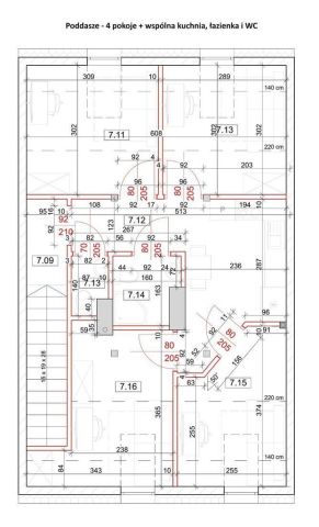 Mieszkanie 7-pokojowe Rzeszów, ul. Witolda. Zdjęcie 19