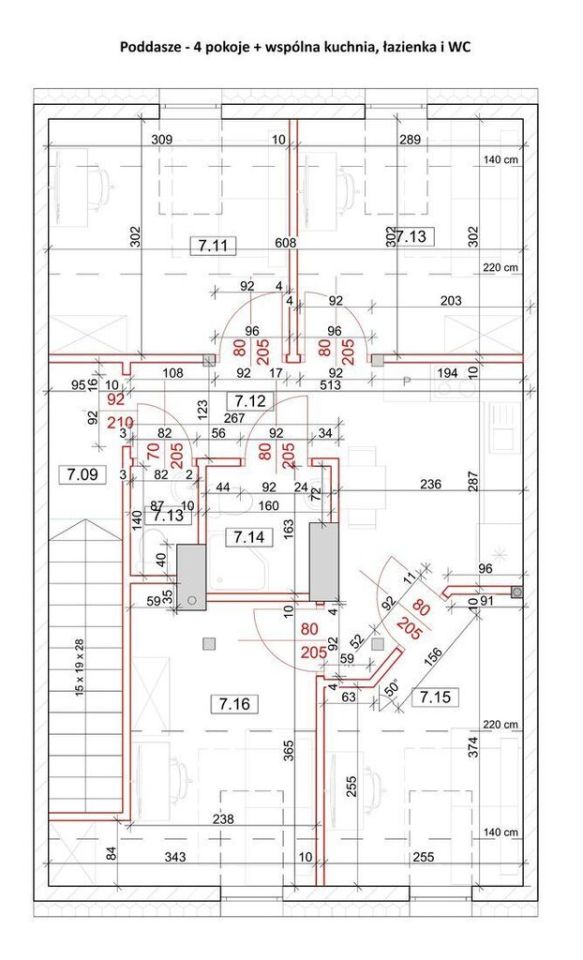 Mieszkanie 7-pokojowe Rzeszów, ul. Witolda. Zdjęcie 19