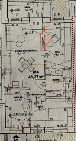 Mieszkanie 2-pokojowe Ełk Centrum, ul. Wojska Polskiego. Zdjęcie 1