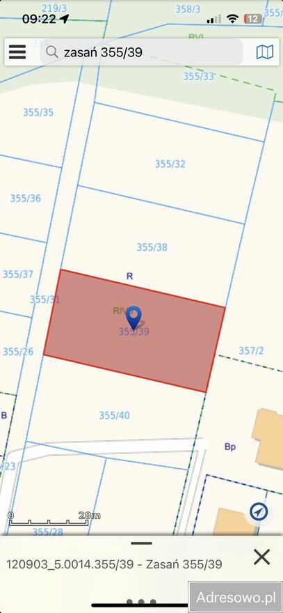 Działka budowlana Zasań. Zdjęcie 4