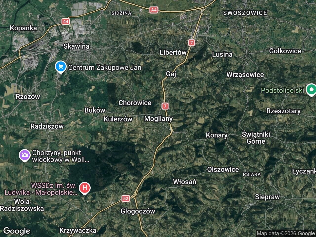 Działka inwestycyjna Mogilany. Zdjęcie 1