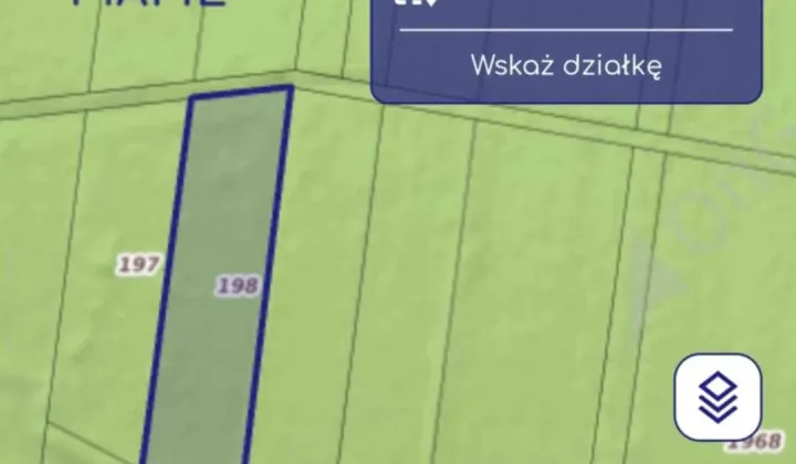 Działka leśna Bondyrz
