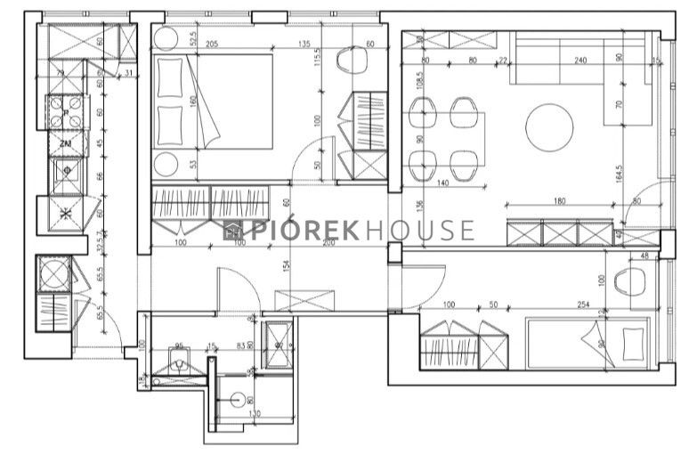 Mieszkanie 3-pokojowe Warszawa Mokotów, ul. Wołoska