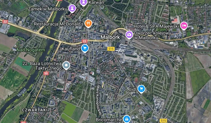 Mieszkanie 1-pokojowe Malbork Centrum, ul. Władysława Reymonta