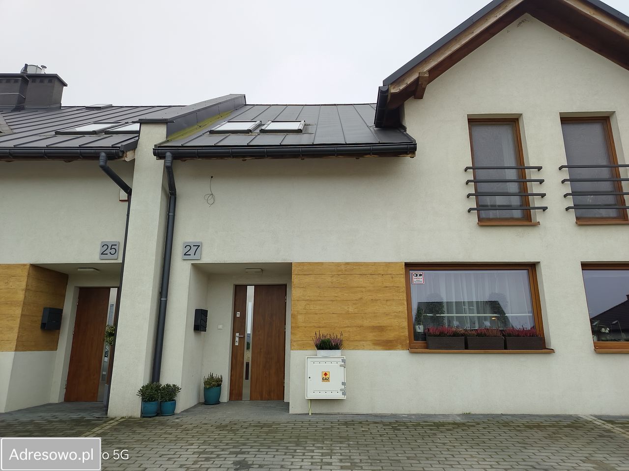 dom szeregowy, 5 pokoi Bieruń