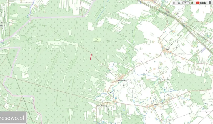 Działka rolna Nowa Maliszewa