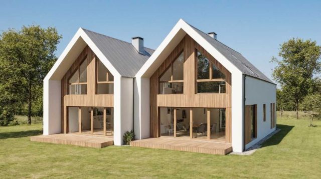 bliźniak Zielonki-Wieś. Zdjęcie 1