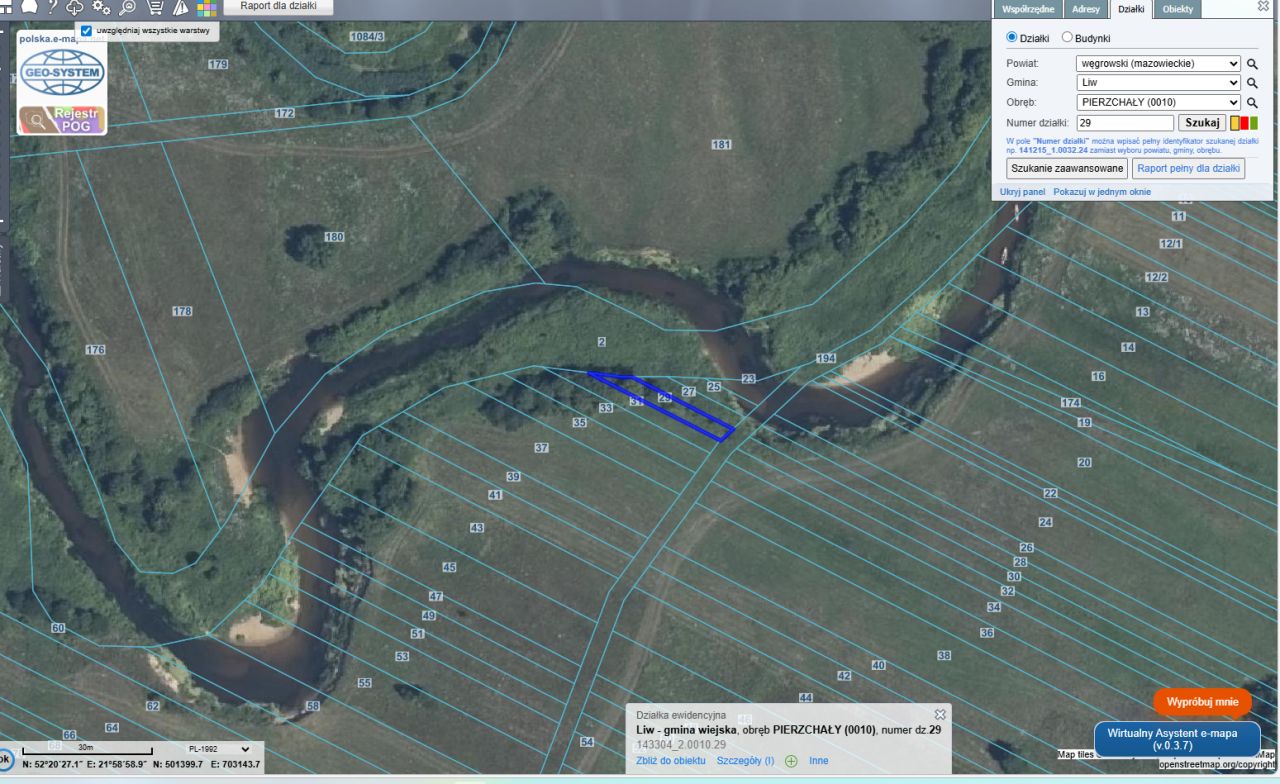 Działka rekreacyjna Pierzchały. Zdjęcie 1