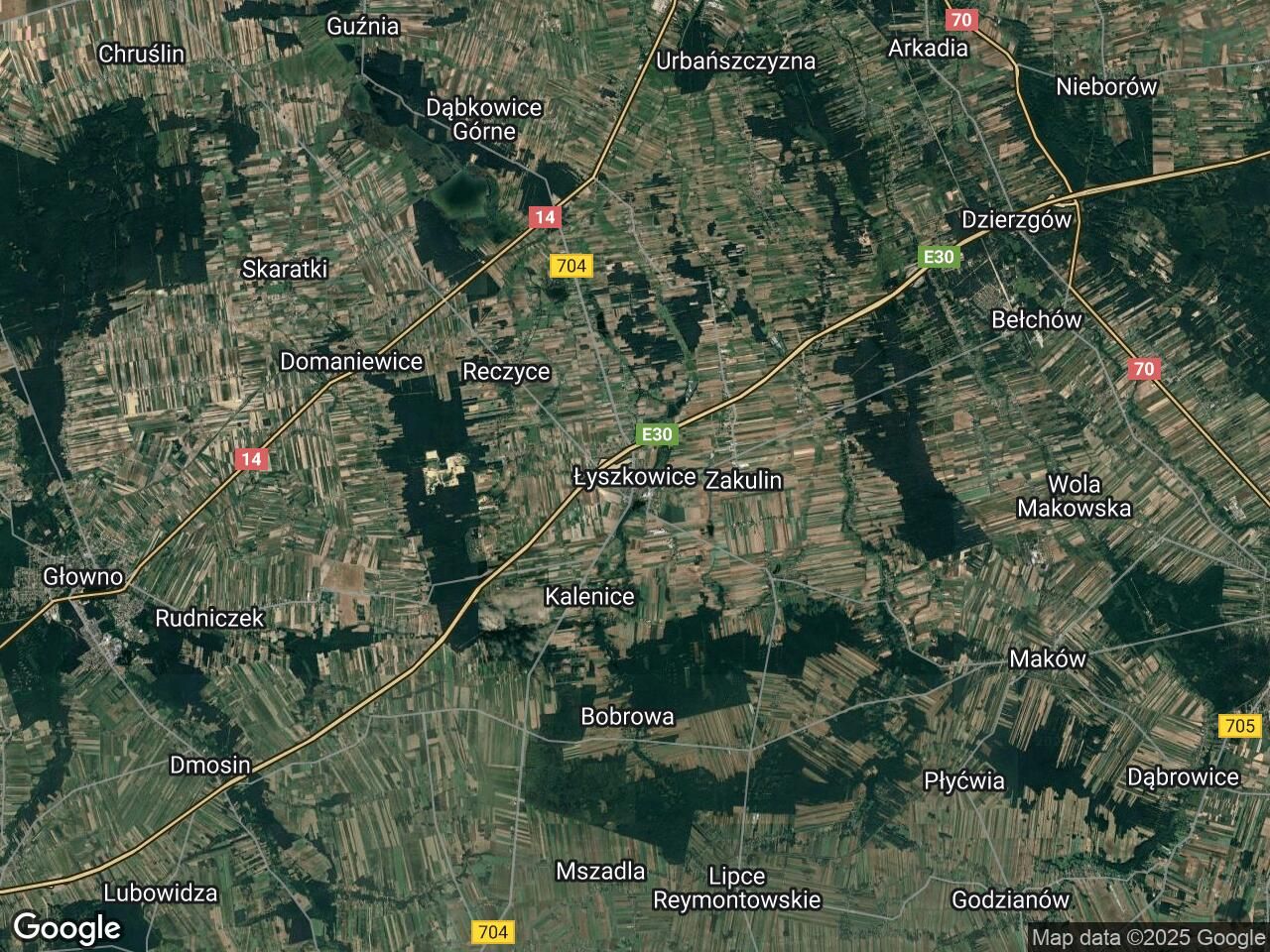 Działka budowlana Łyszkowice