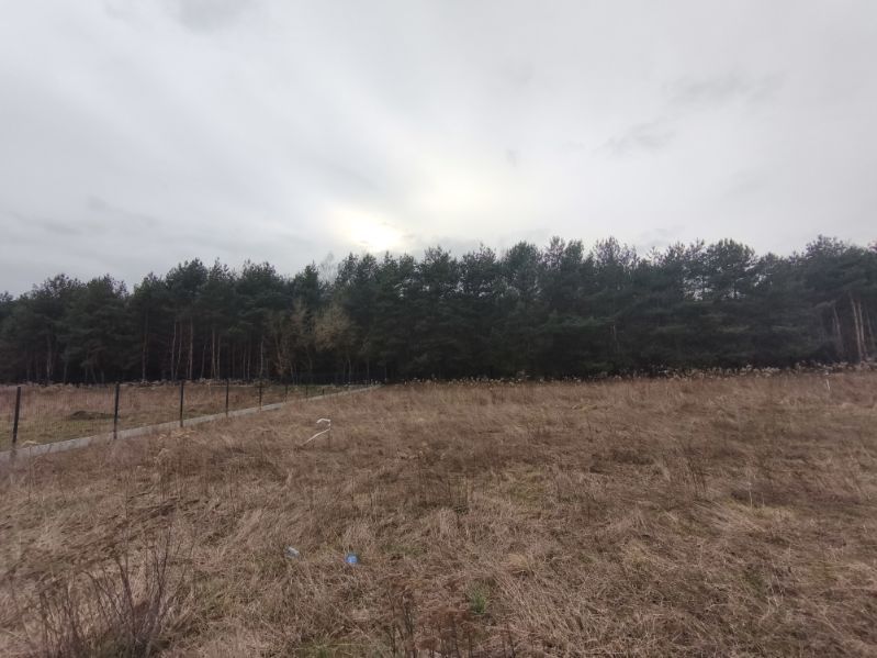 Działka budowlana Łęczna Bobrowniki, boczna akacjowej. Zdjęcie 2