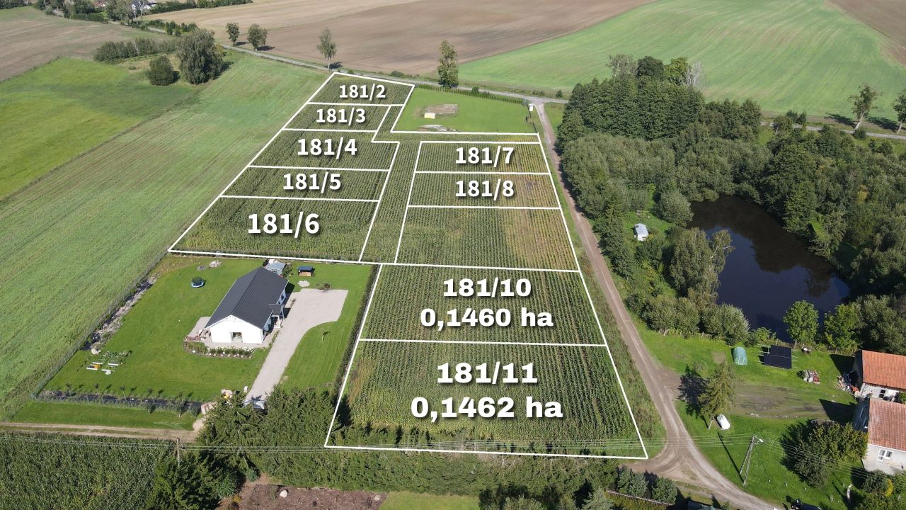 Działka rolno-budowlana Szylina Wielka Szylina Mała. Zdjęcie 1