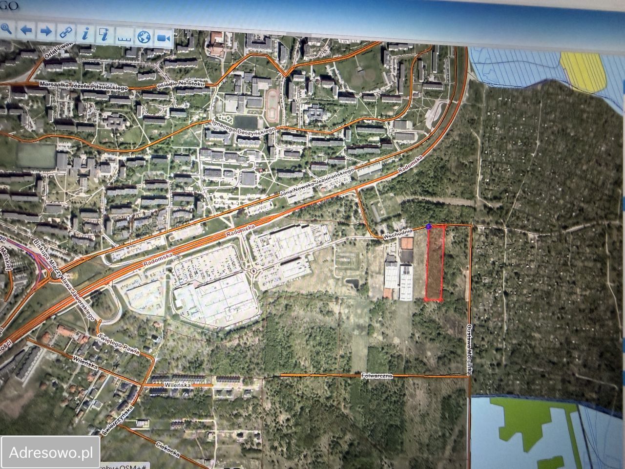 Działka inwestycyjna Kielce, ul. Wschodnia. Zdjęcie 4